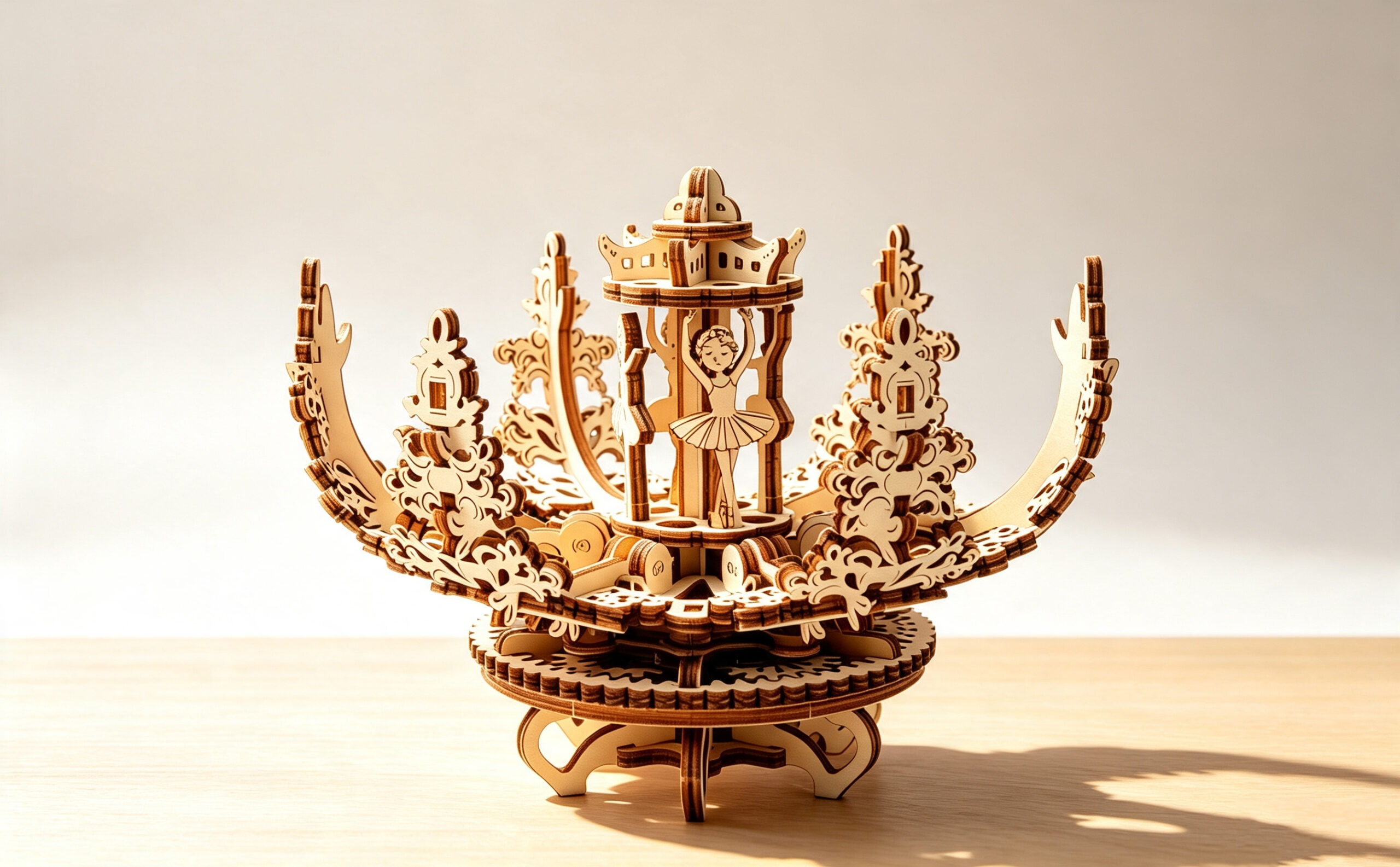 Ballet Melody | Wooden Mechanical Music Box