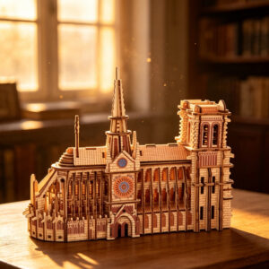Notre-Dame de Paris Wooden Model