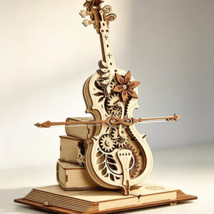 Cello Music Box Model
