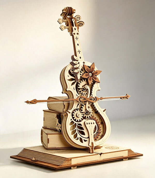 Cello Music Box Model