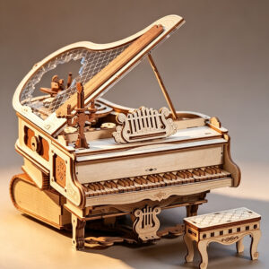 Magic Piano Wooden Model