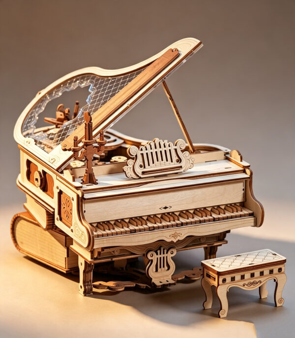 Magic Piano Wooden Model
